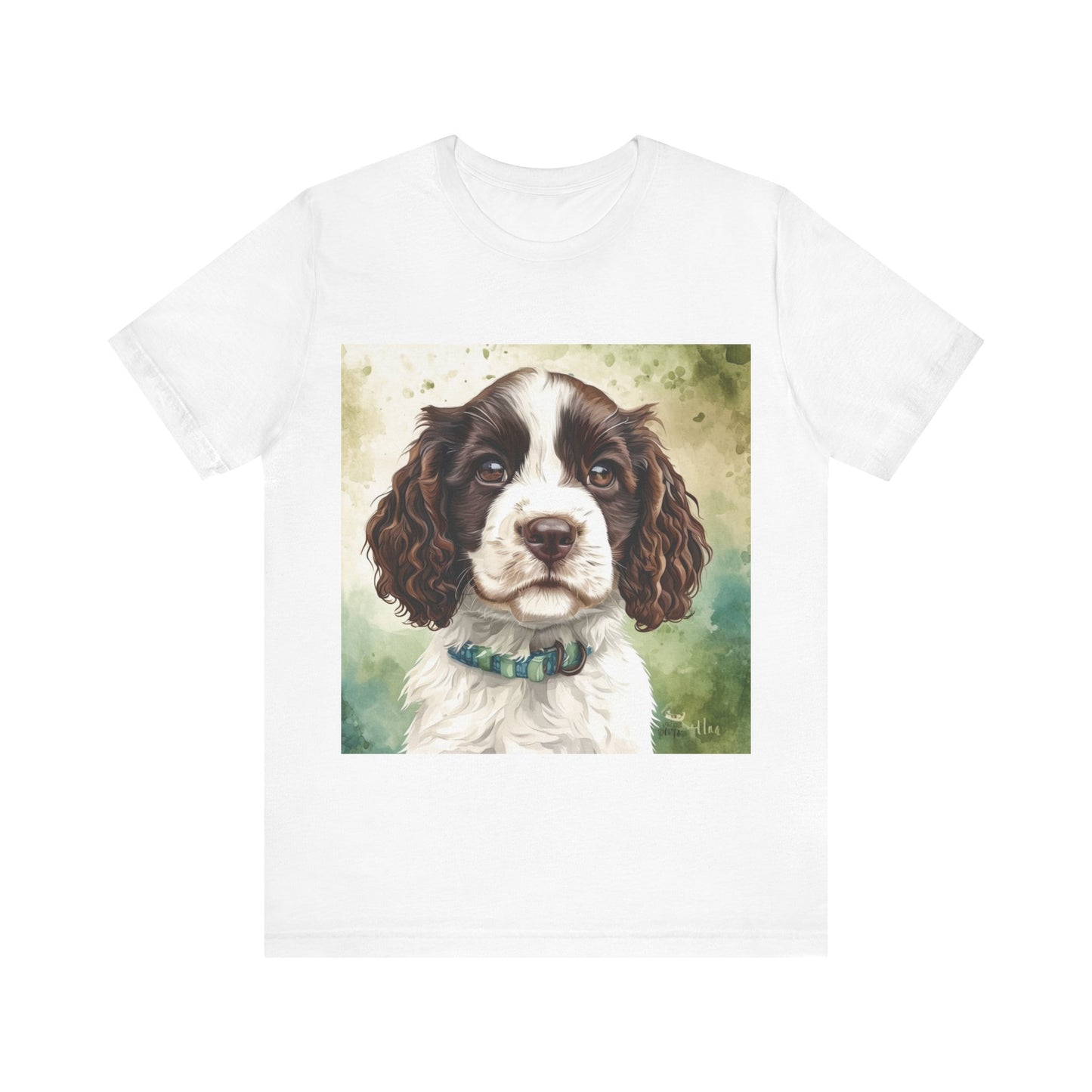 Springer Spaniel Unisex Jersey Short Sleeve Tee