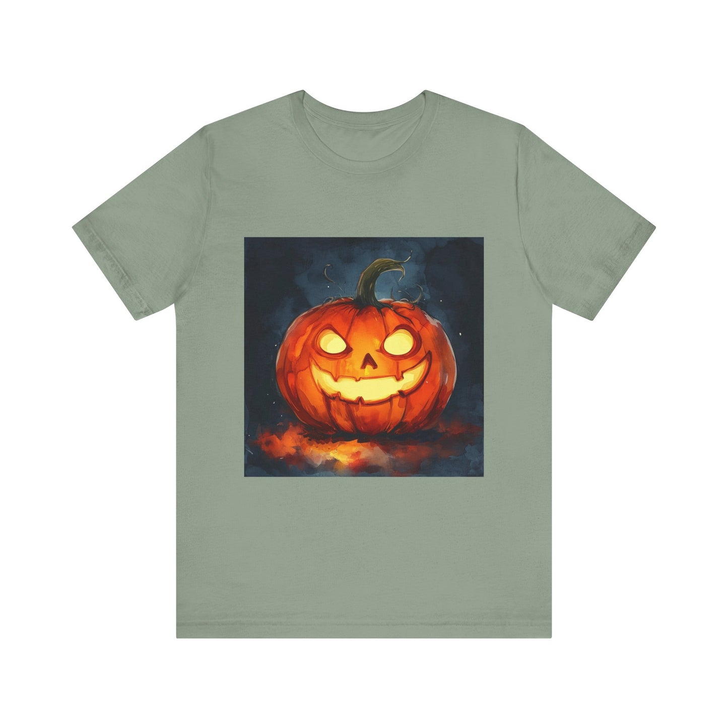 Cute Creepy Jack o Lantern Unisex Jersey Short Sleeve Tee