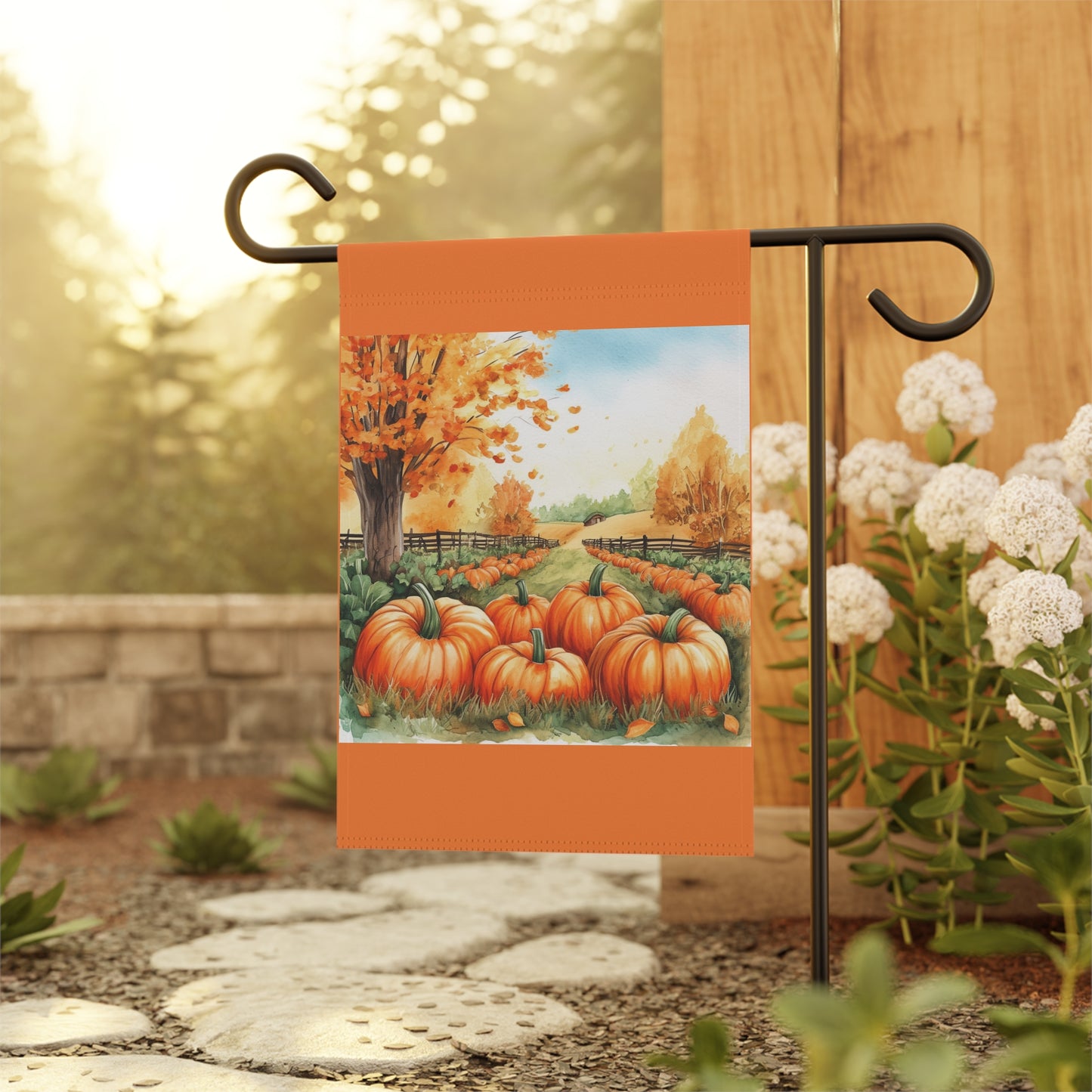 Pumpkin Patch Garden & House Banner