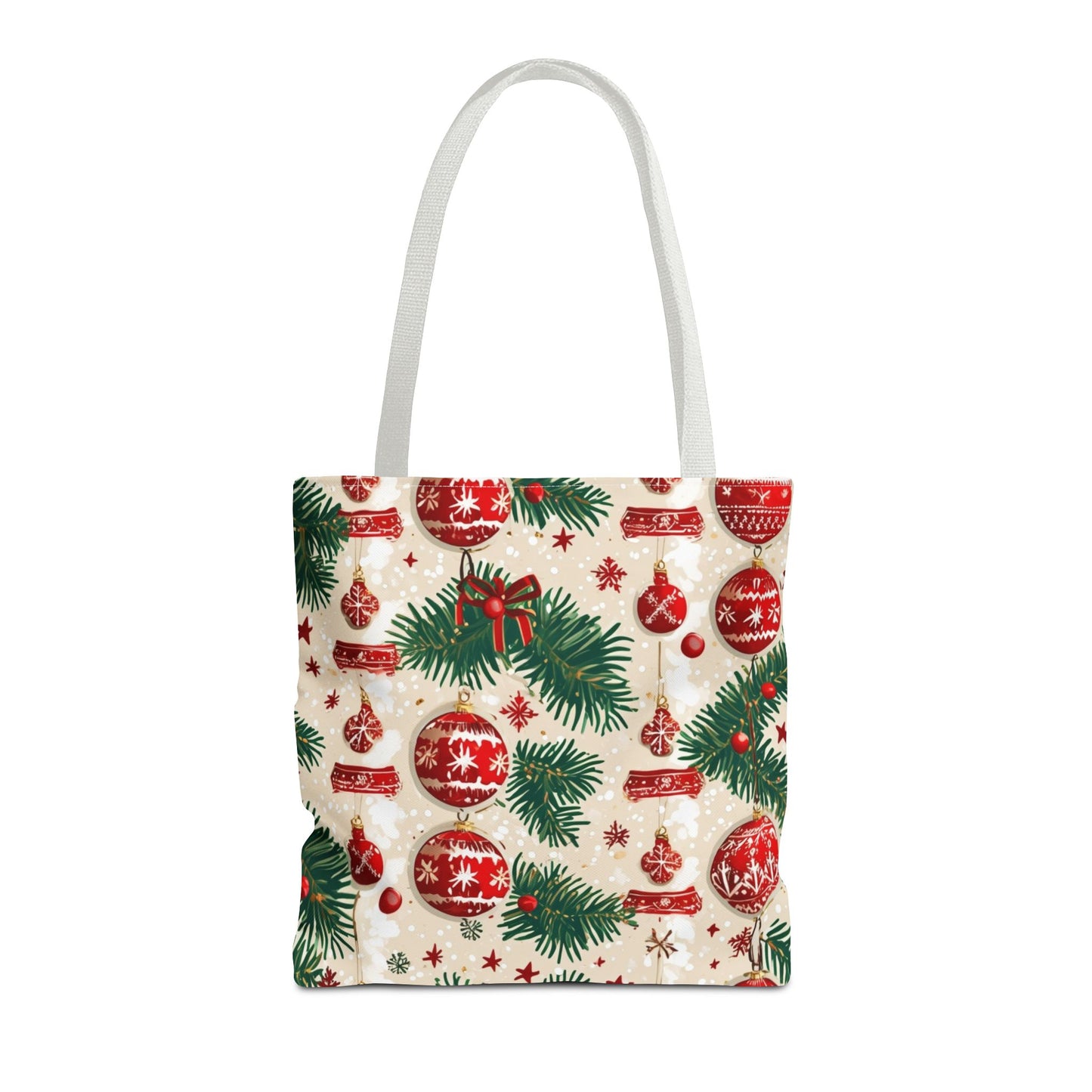 Garland Ornament Pattern Tote Bag (AOP)