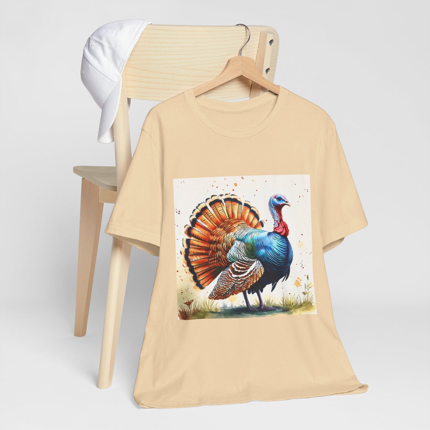 Cute Turkey Unisex Jersey Short Sleeve Tee