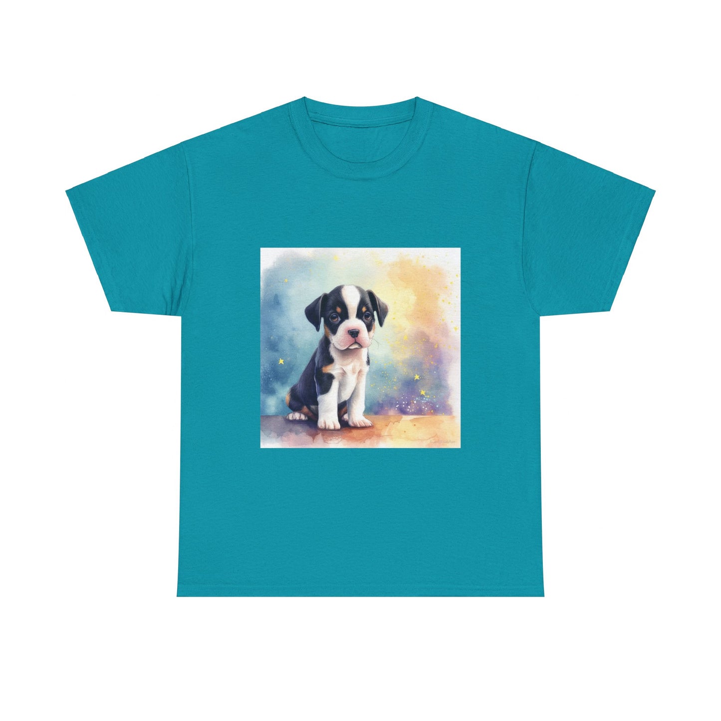 Boston Puppy Unisex Heavy Cotton Tee