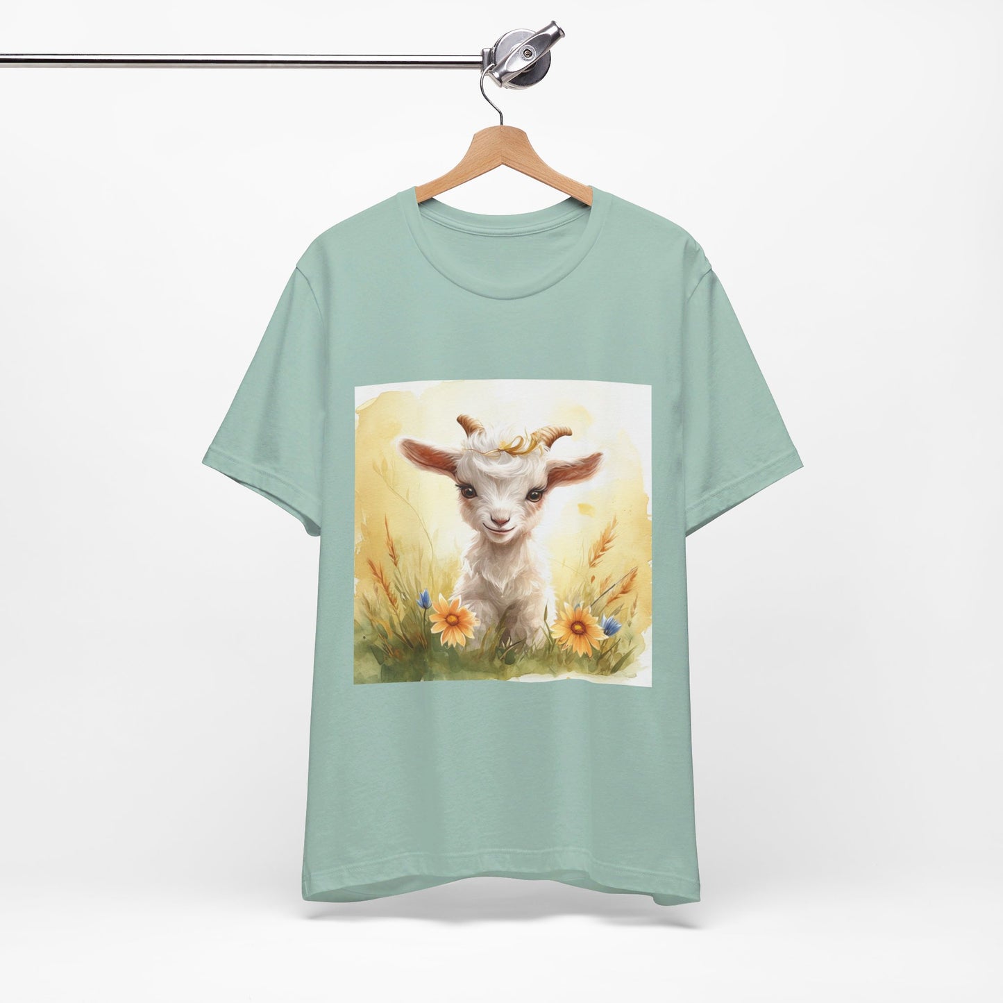 Adorable Goat Unisex Jersey Short Sleeve Tee