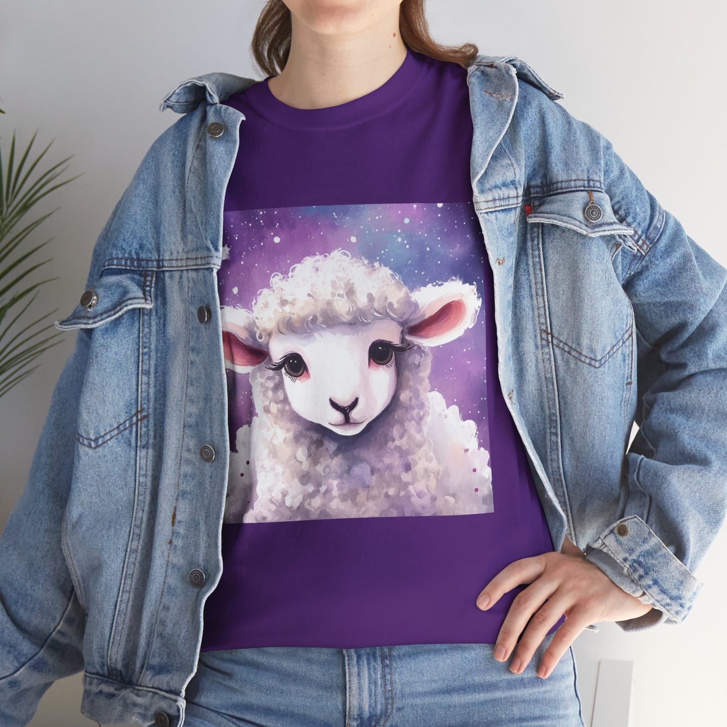 Fuzzy Lamb Unisex Heavy Cotton Tee