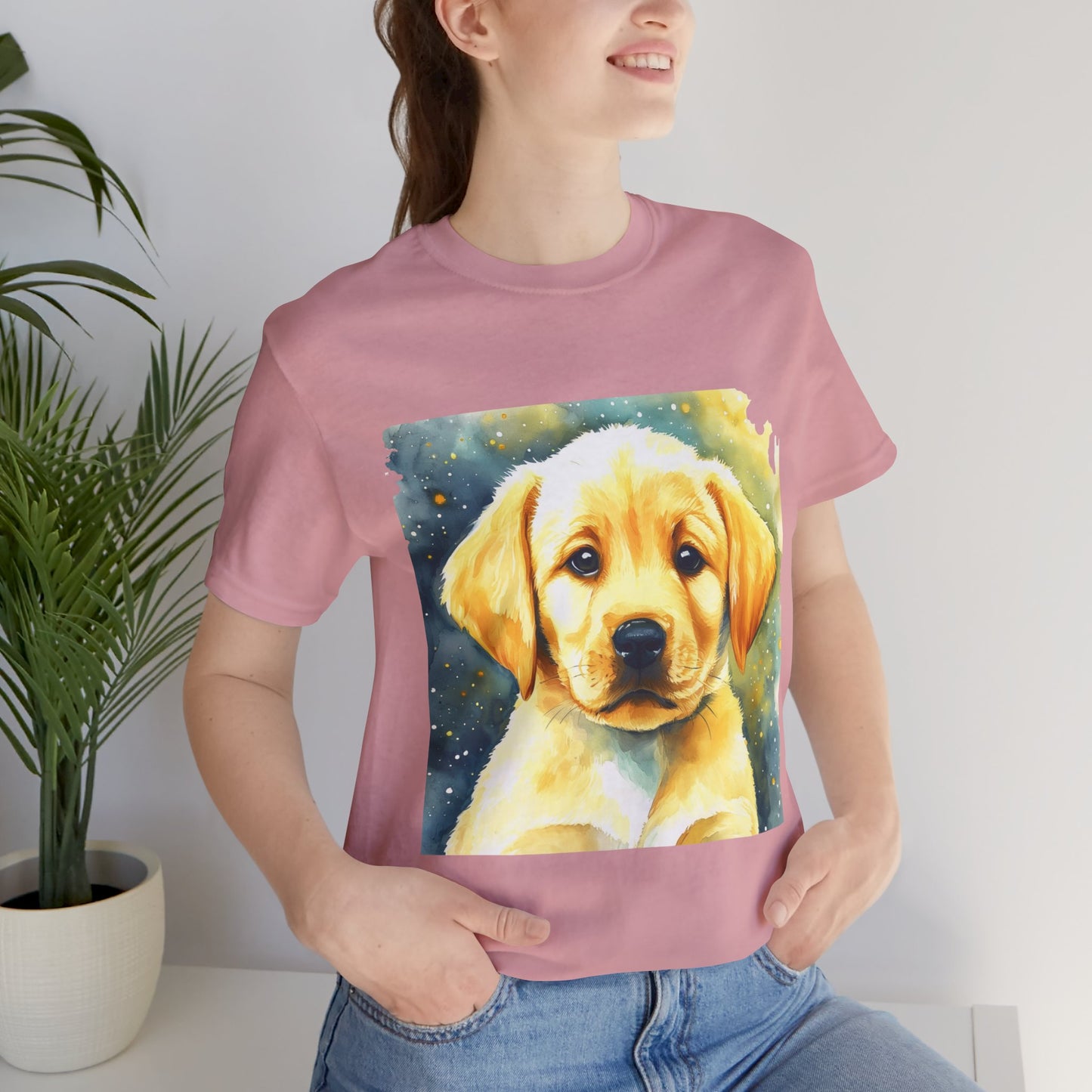 Yellow Lab Unisex Jersey Short Sleeve Tee