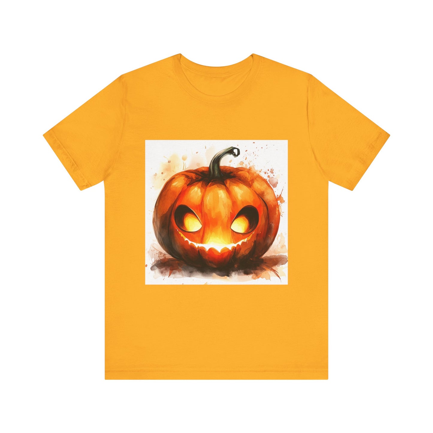 Cute Happy Jack o Lantern Unisex Jersey Short Sleeve Tee