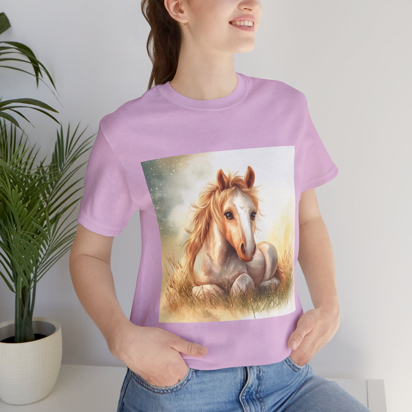 Palamino Horse Unisex Jersey Short Sleeve Tee