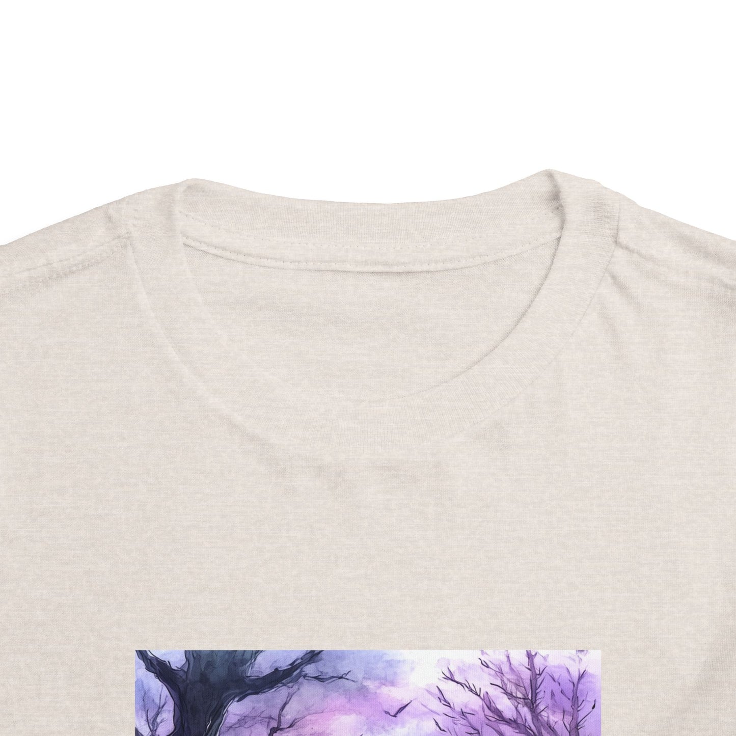 Purple Graveyard Toddler Short Sleeve Tee