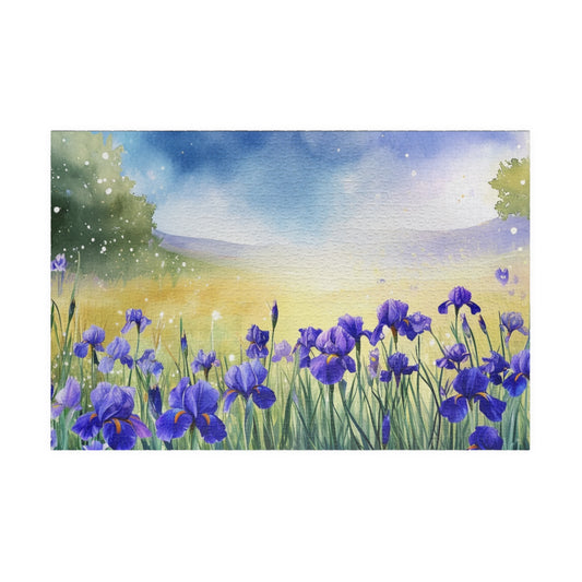 Iris Field Puzzle (110, 252, 520, 1014-piece)