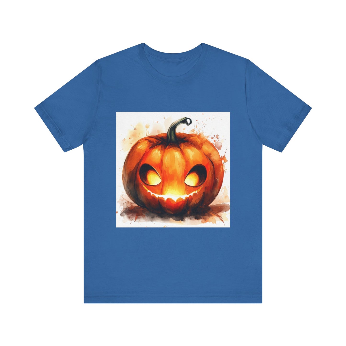 Cute Happy Jack o Lantern Unisex Jersey Short Sleeve Tee