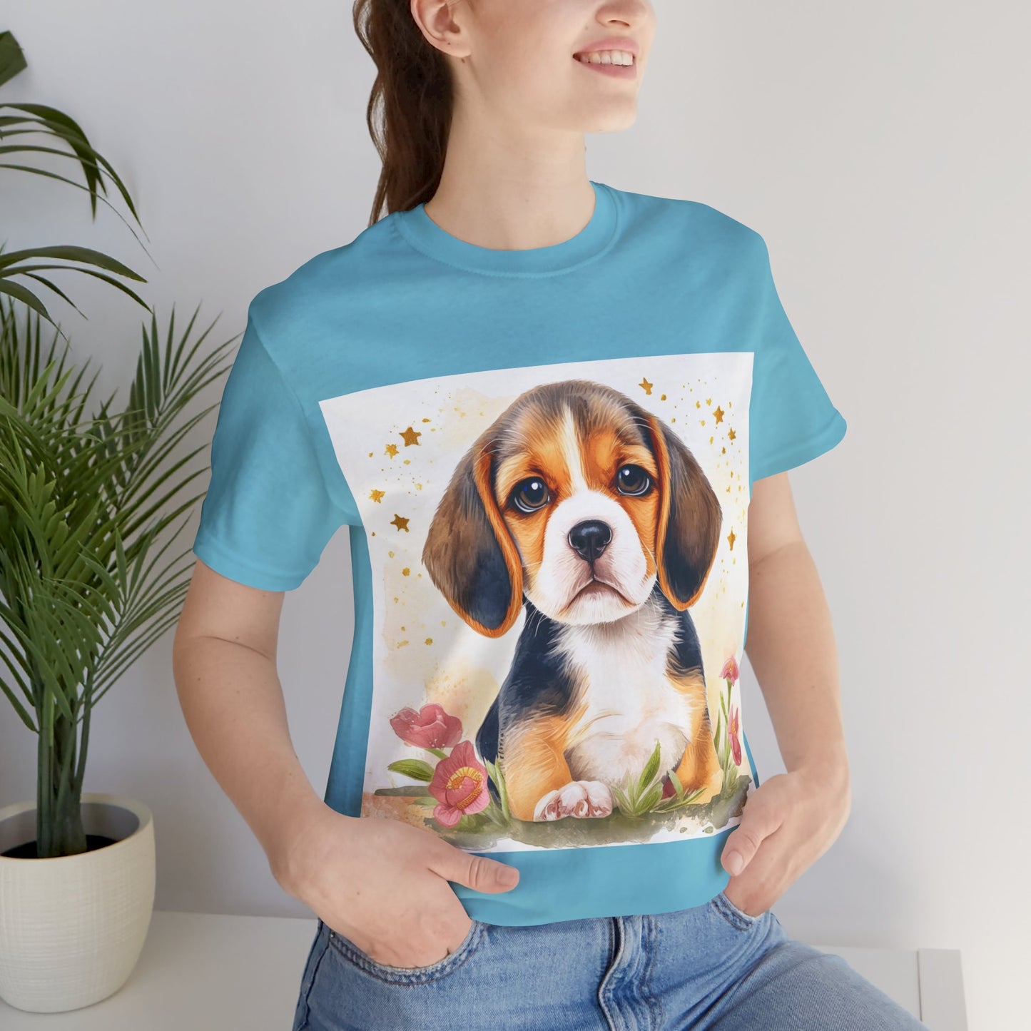 Beagle Unisex Jersey Short Sleeve Tee