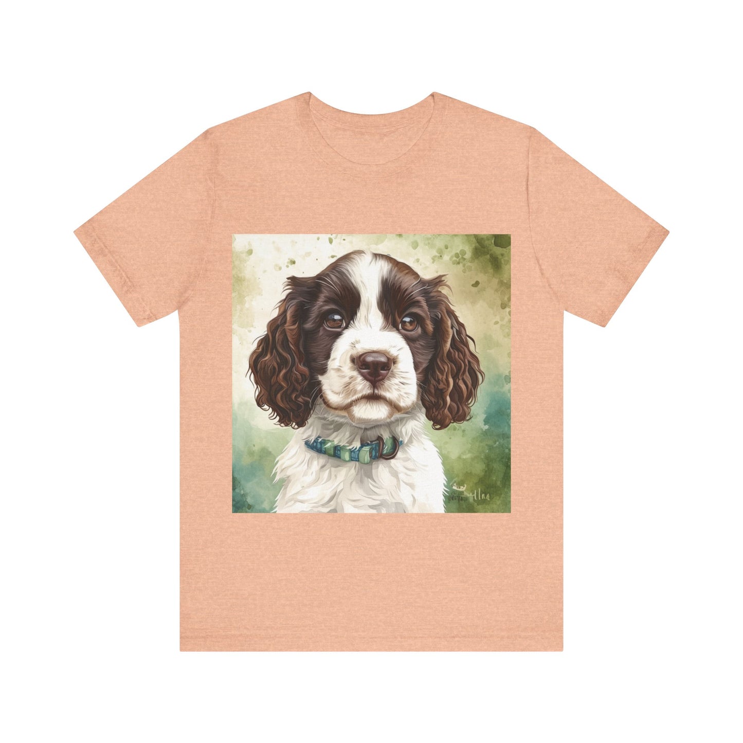 Springer Spaniel Unisex Jersey Short Sleeve Tee