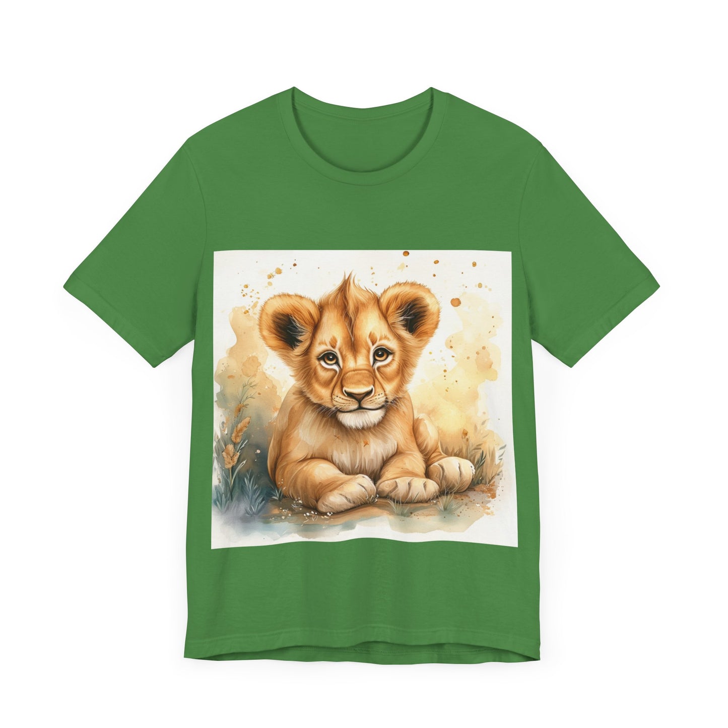 Cute Lion Cub Unisex Jersey Short Sleeve Tee