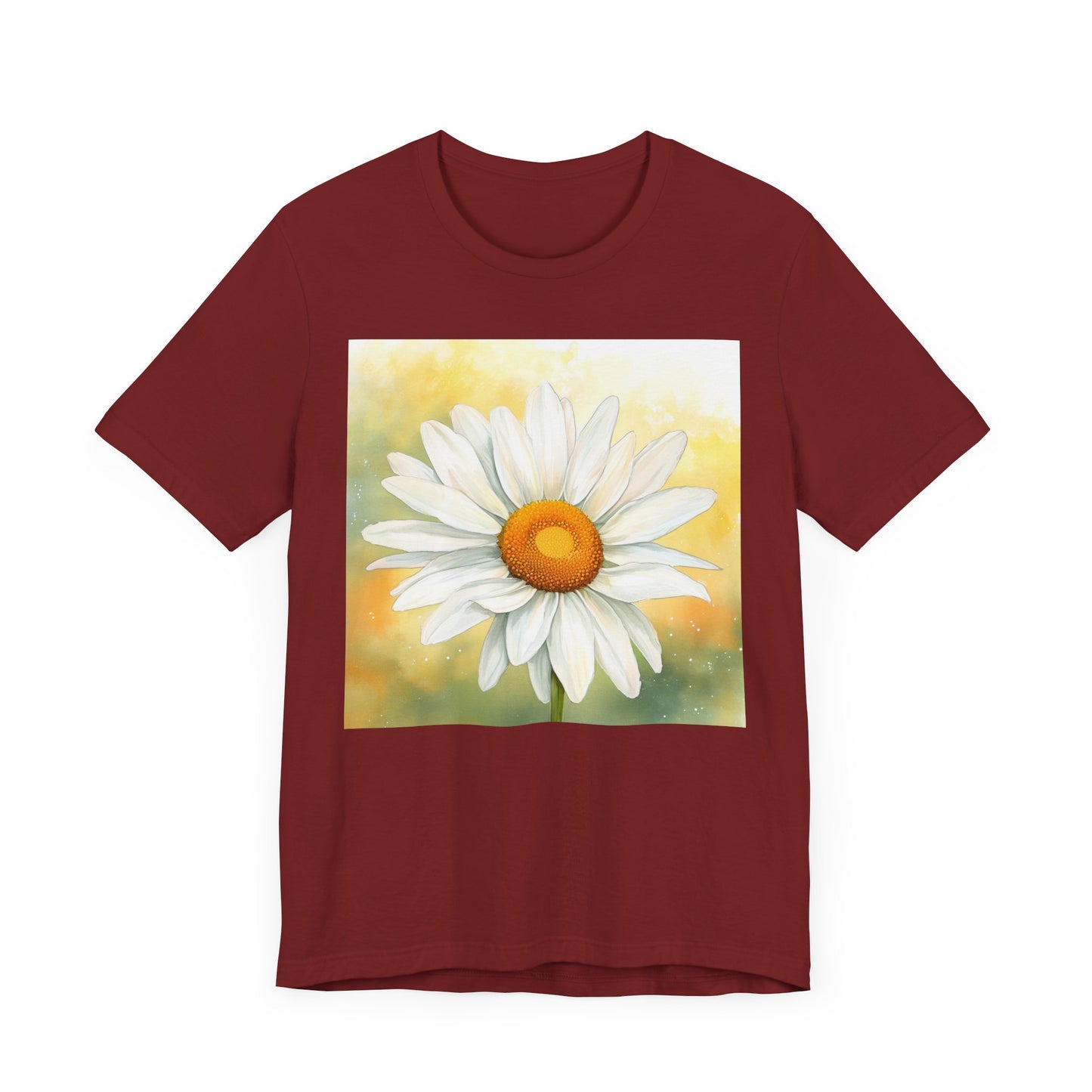 Daisy Bloom Unisex Jersey Tee - Perfect for Spring Celebrations