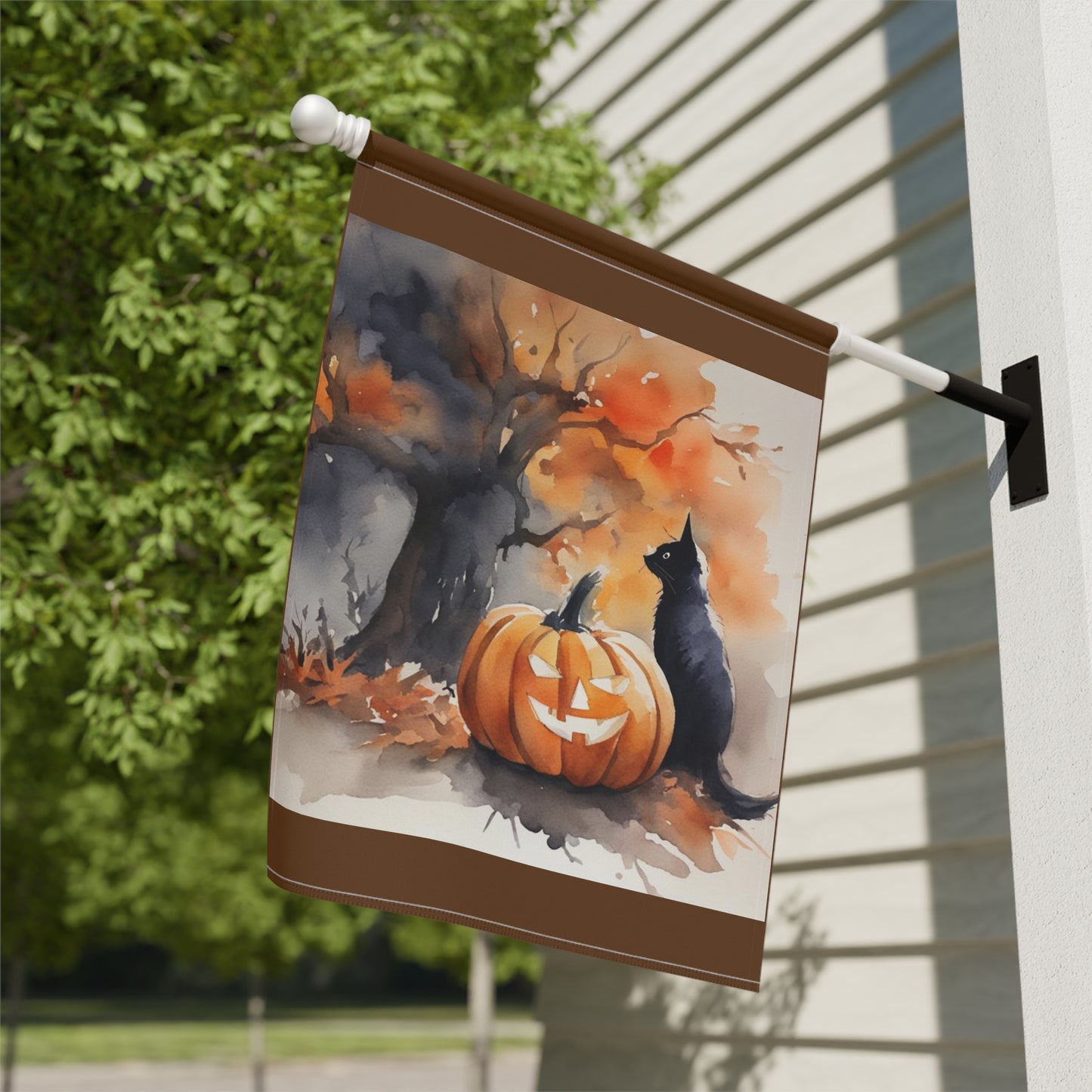 Fall Days Garden & House Banner