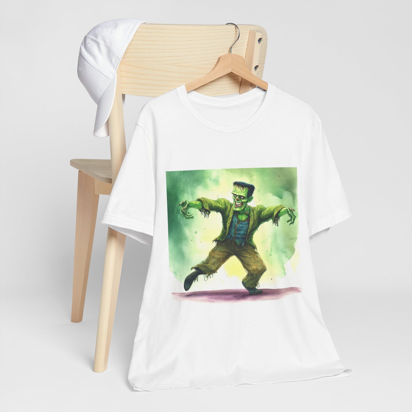 Funny Frankenstein Unisex Jersey Short Sleeve Tee