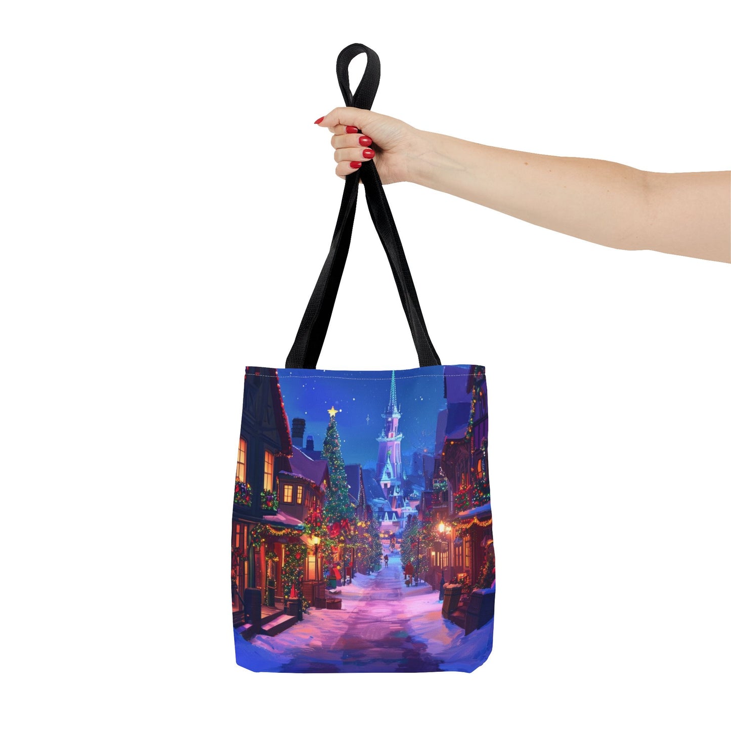 Holiday Town Tote Bag (AOP)