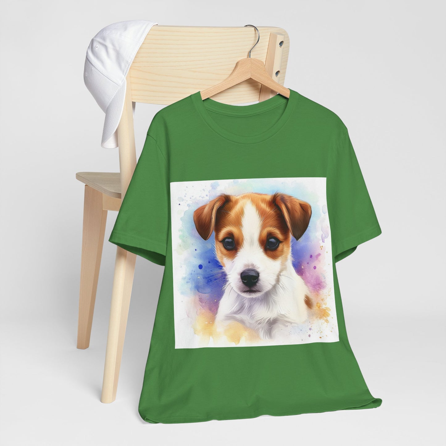 Cute Jack Russell Unisex Jersey Short Sleeve Tee