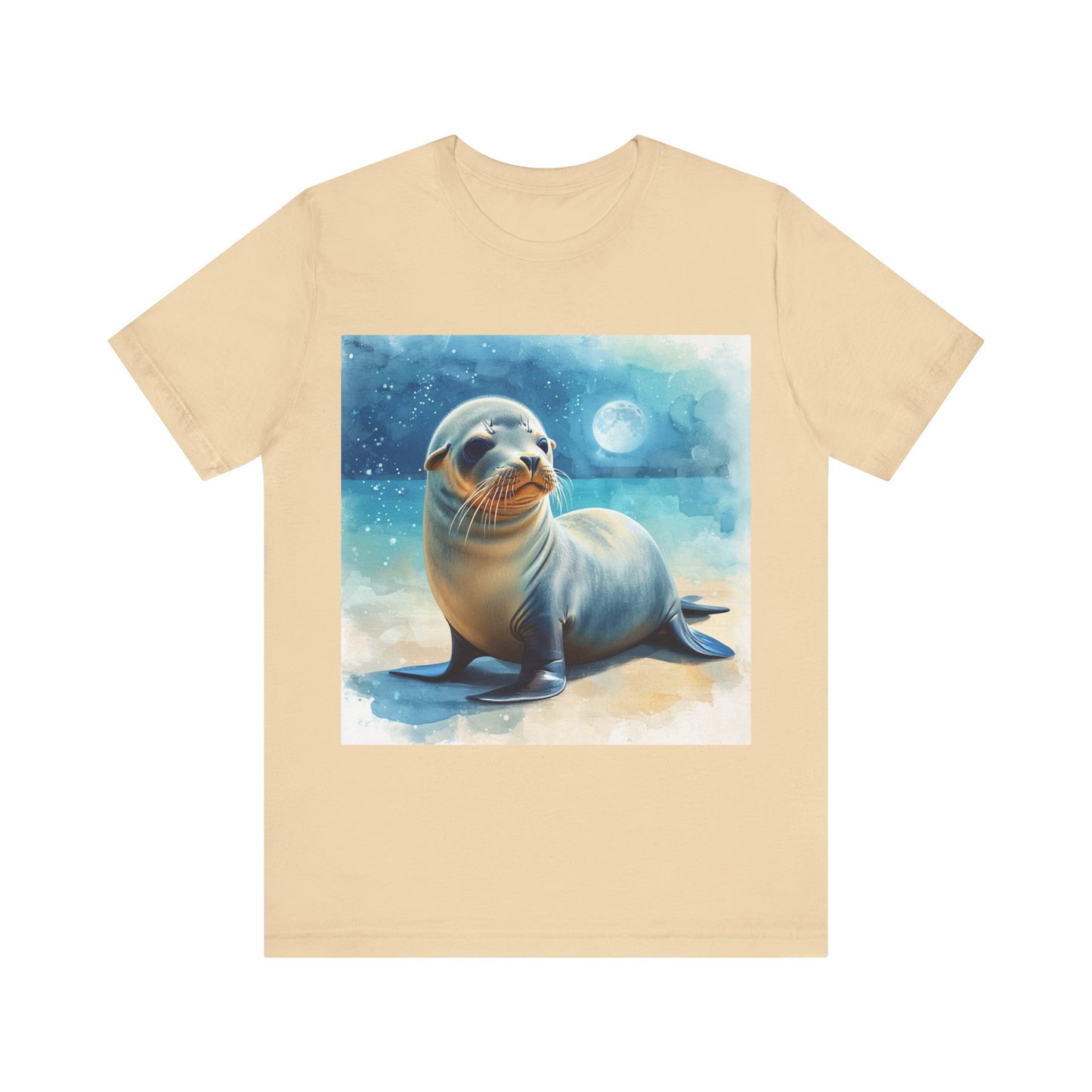 Cute Sea Lion Unisex Jersey Short Sleeve Tee