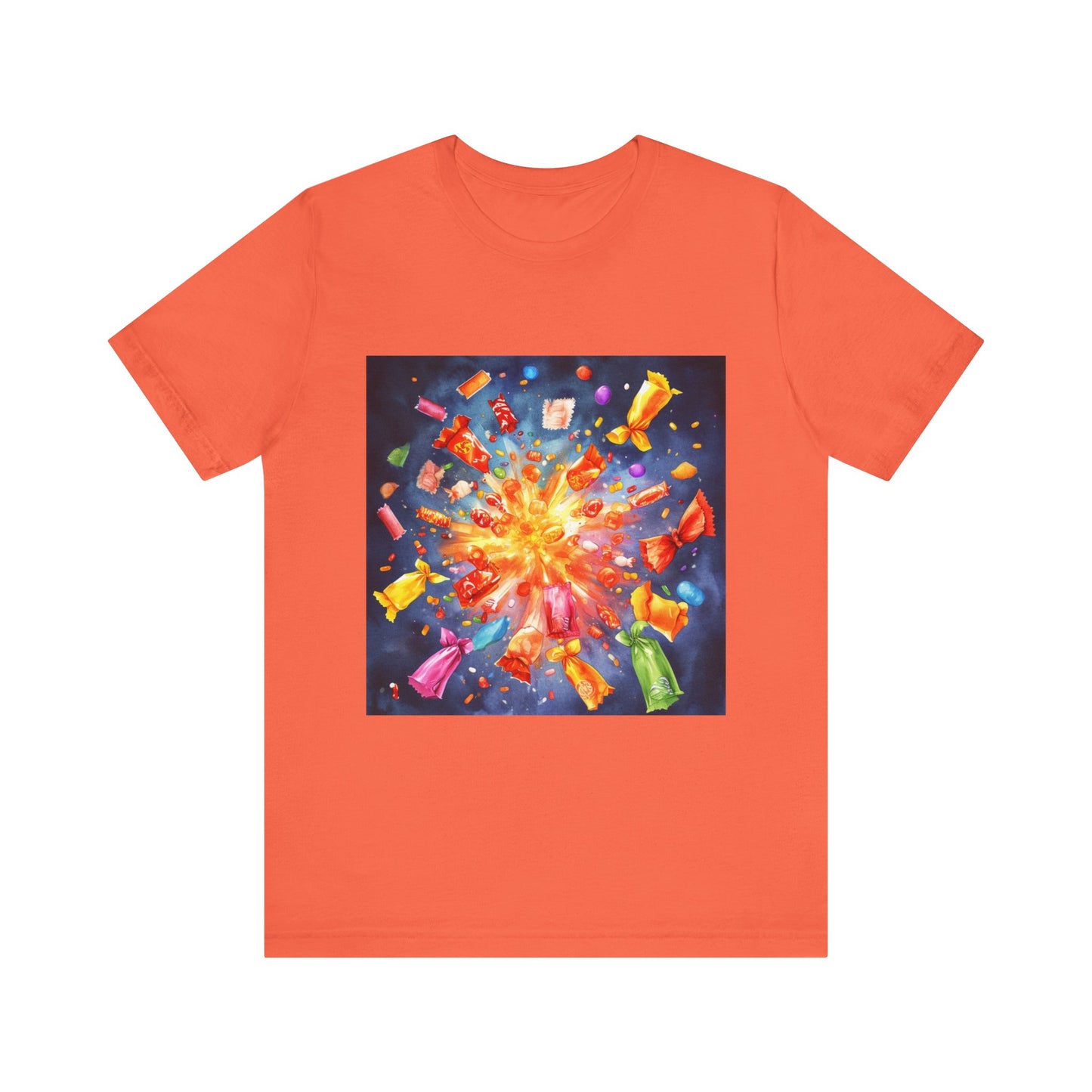 Trick or Treat Candy Unisex Jersey Short Sleeve Tee