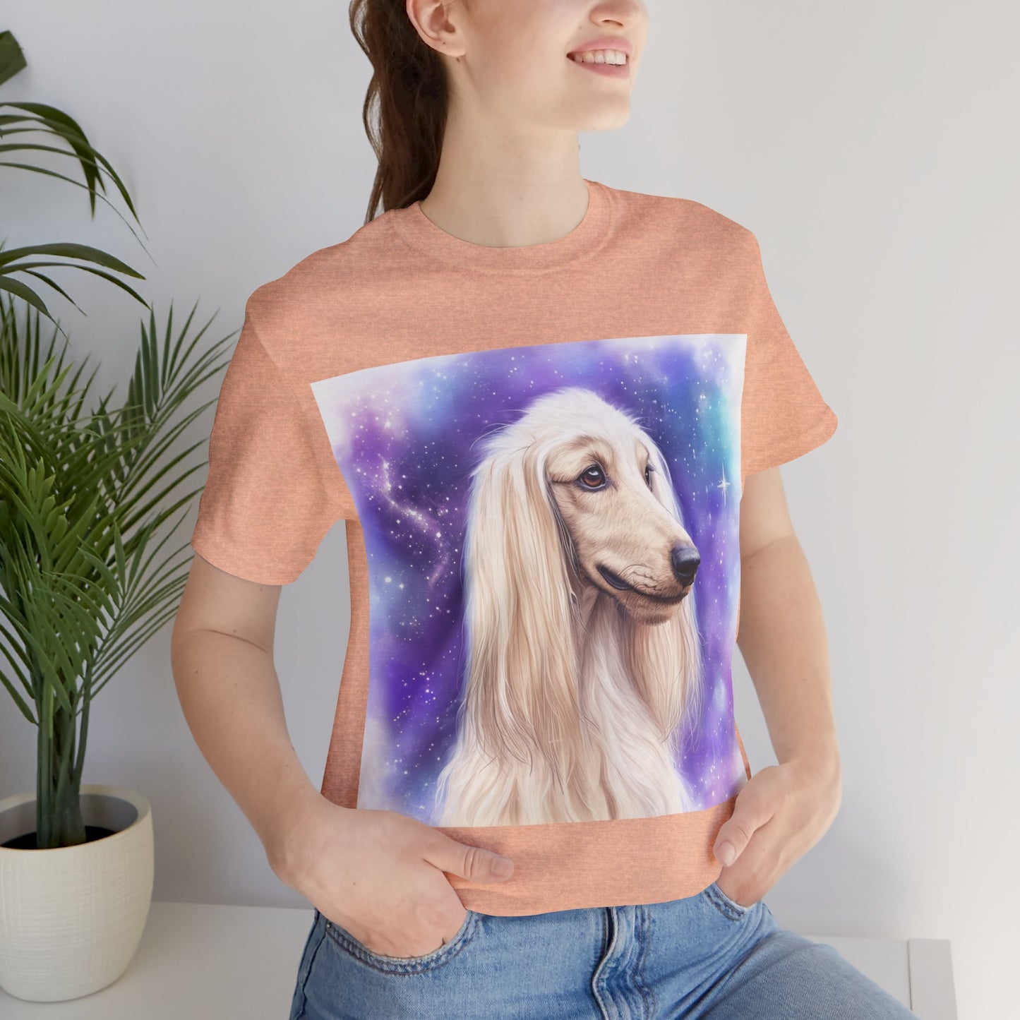 Afghan Hound Unisex Jersey Short Sleeve Tee