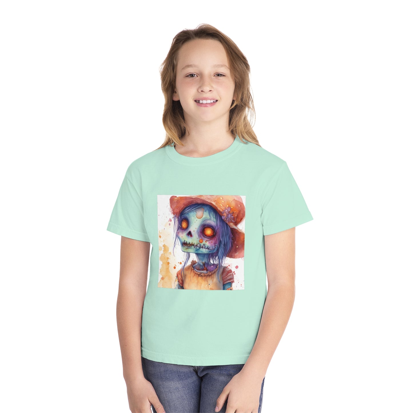 Cute Zombie Youth Midweight Tee