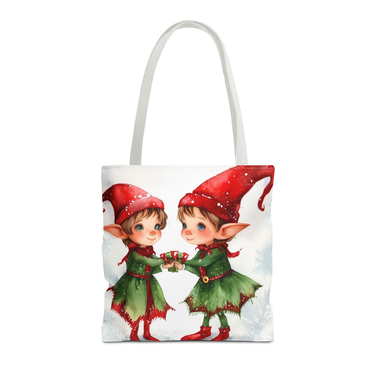 Cute Elves Tote Bag (AOP)