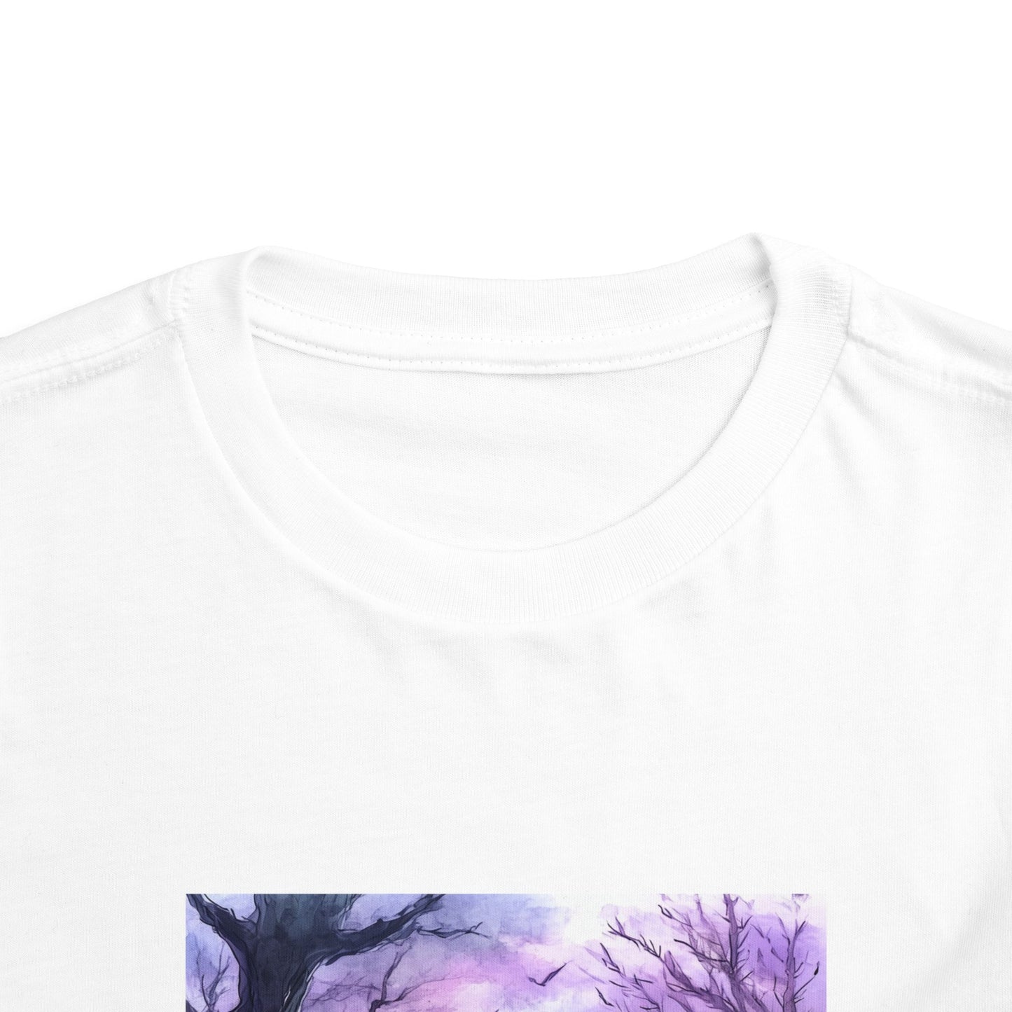 Purple Graveyard Toddler Short Sleeve Tee