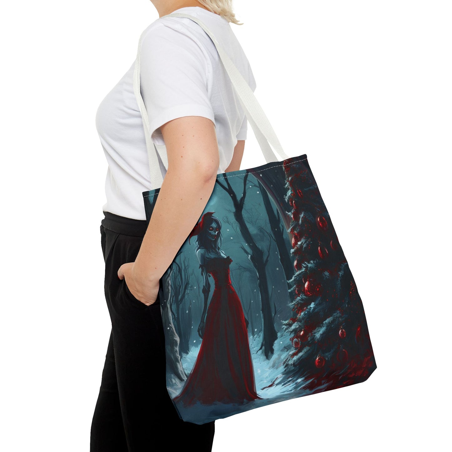 Hair-Raising Holiday Tote Bag (AOP)