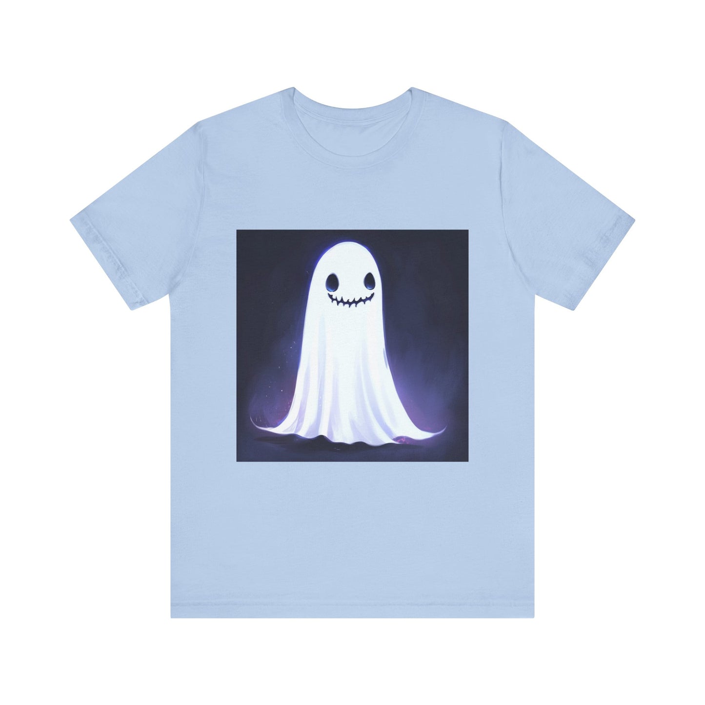 Creepy Cute Ghost Unisex Jersey Short Sleeve Tee