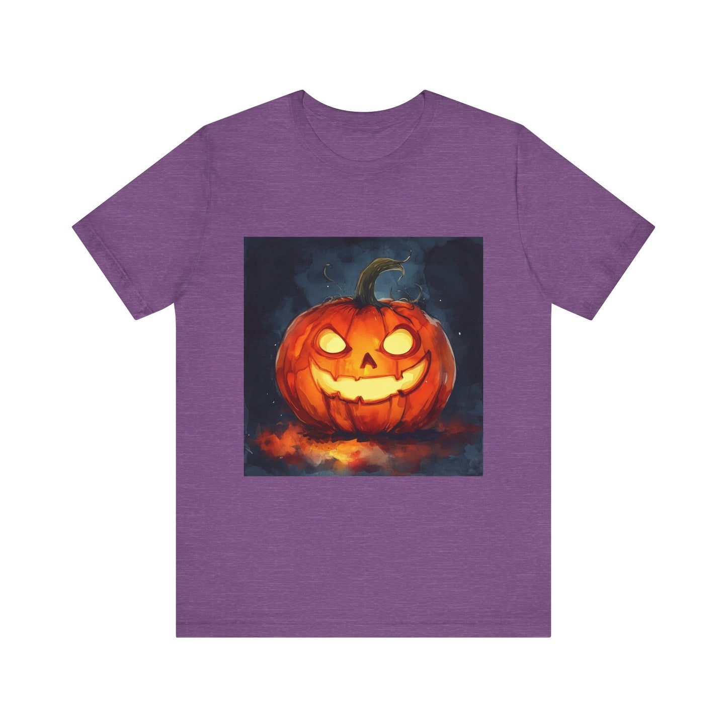 Cute Creepy Jack o Lantern Unisex Jersey Short Sleeve Tee