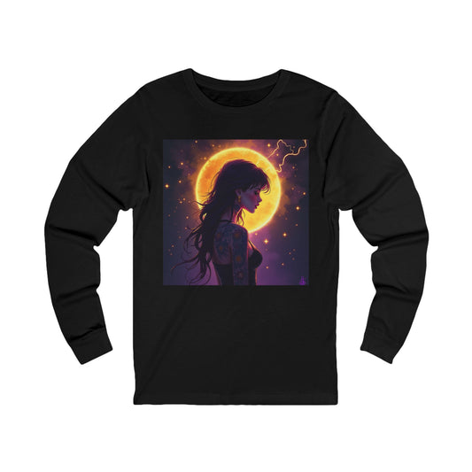 Solar Prominence Unisex Jersey Long Sleeve Tee