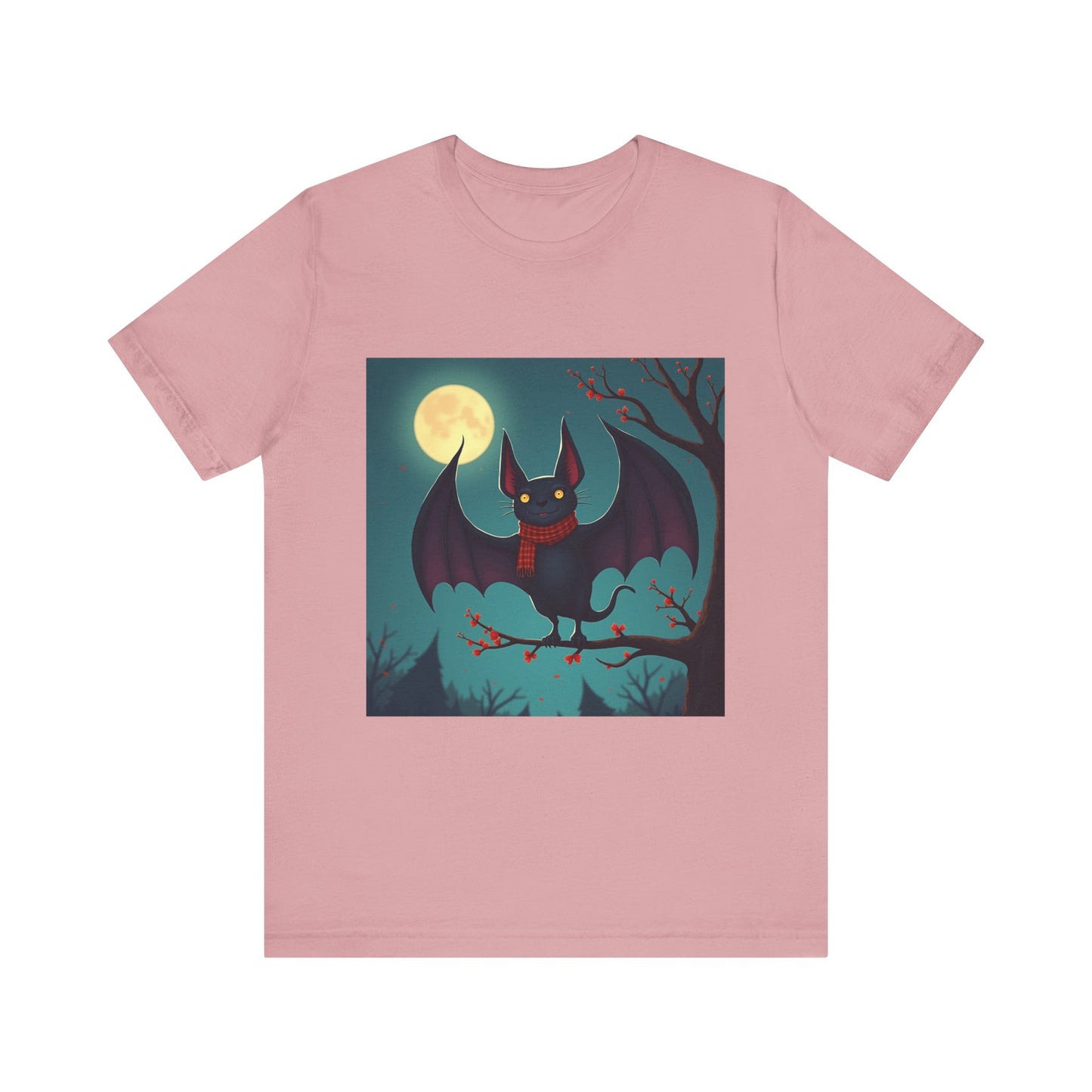 Cute Cold Bat Unisex Jersey Tee