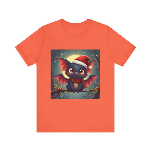 Cute Holidays Bat Unisex Jersey Tee