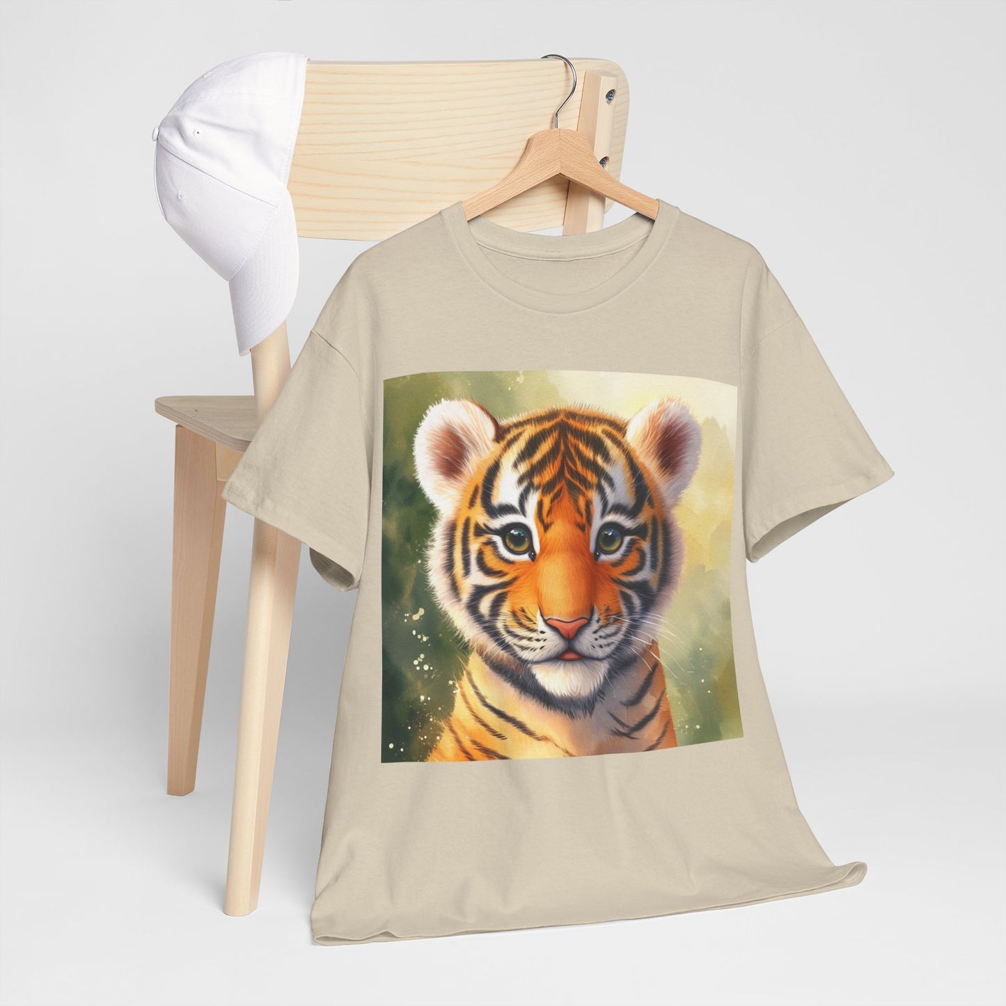 Baby Tiger Unisex Heavy Cotton Tee