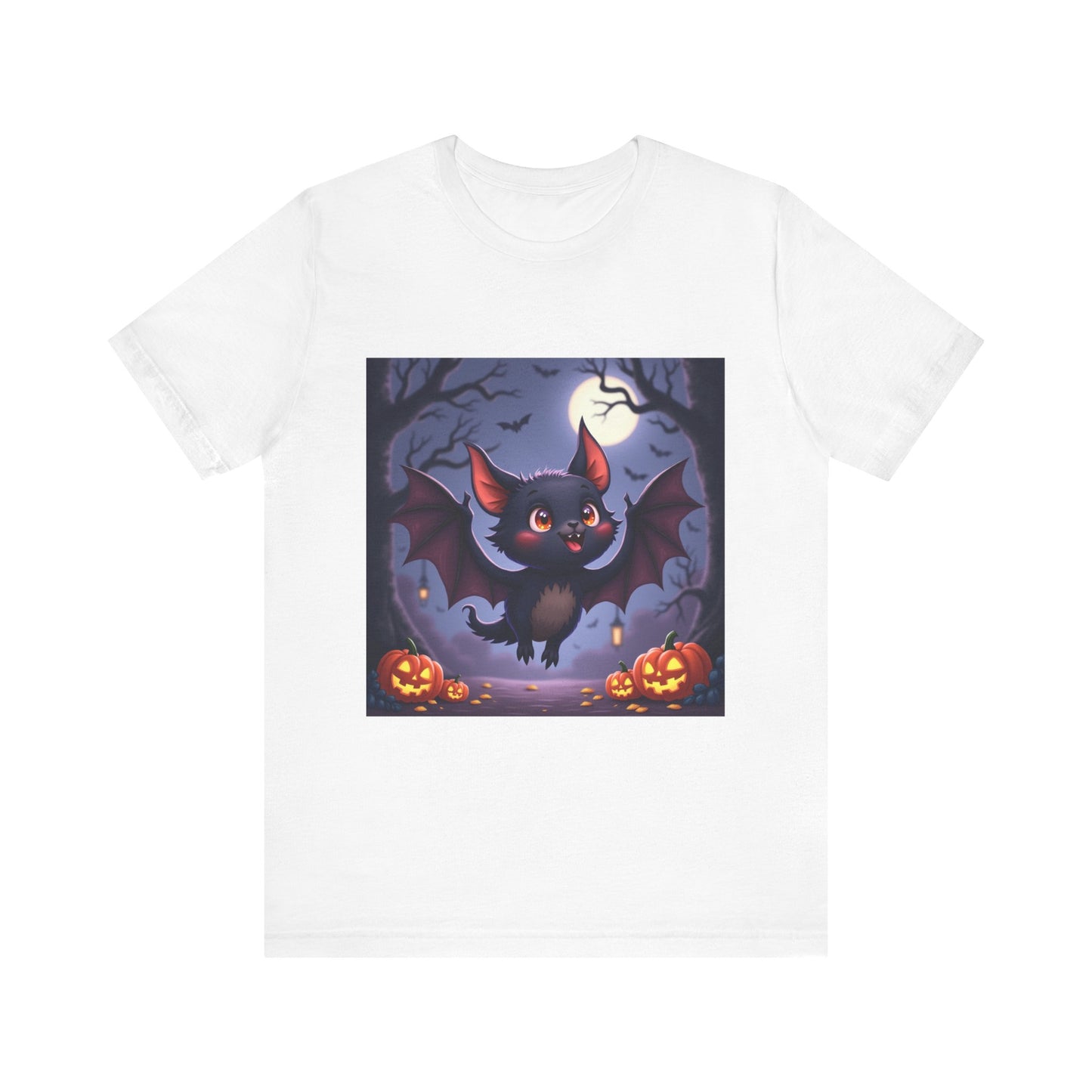 Spooky Cute Bat Unisex Jersey Tee