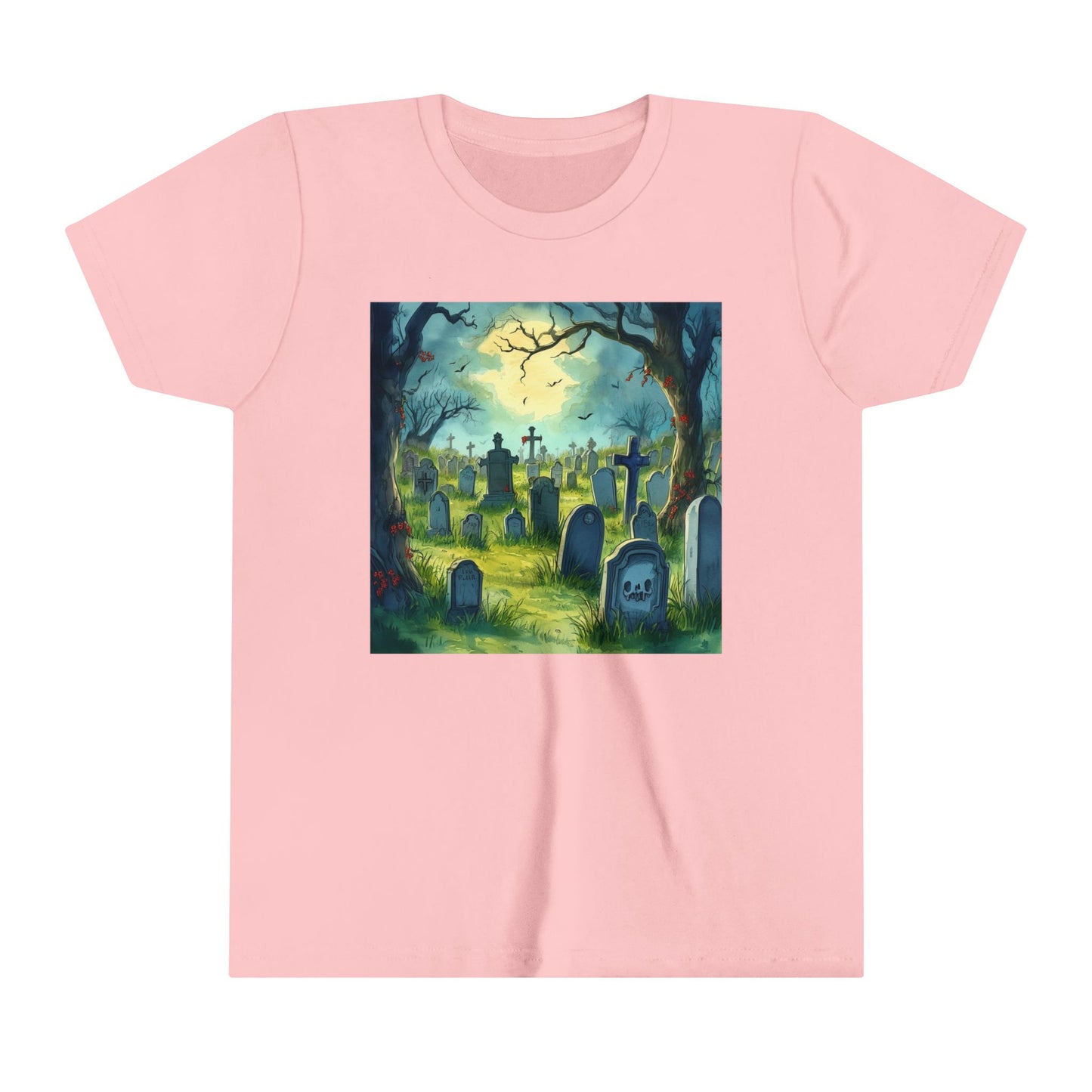 Comic Graveyard Youth Short Sleeve Tee