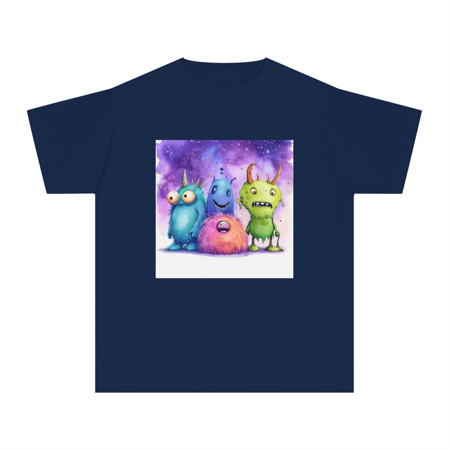 Cartoon Movie Monsters Youth Midweight Tee