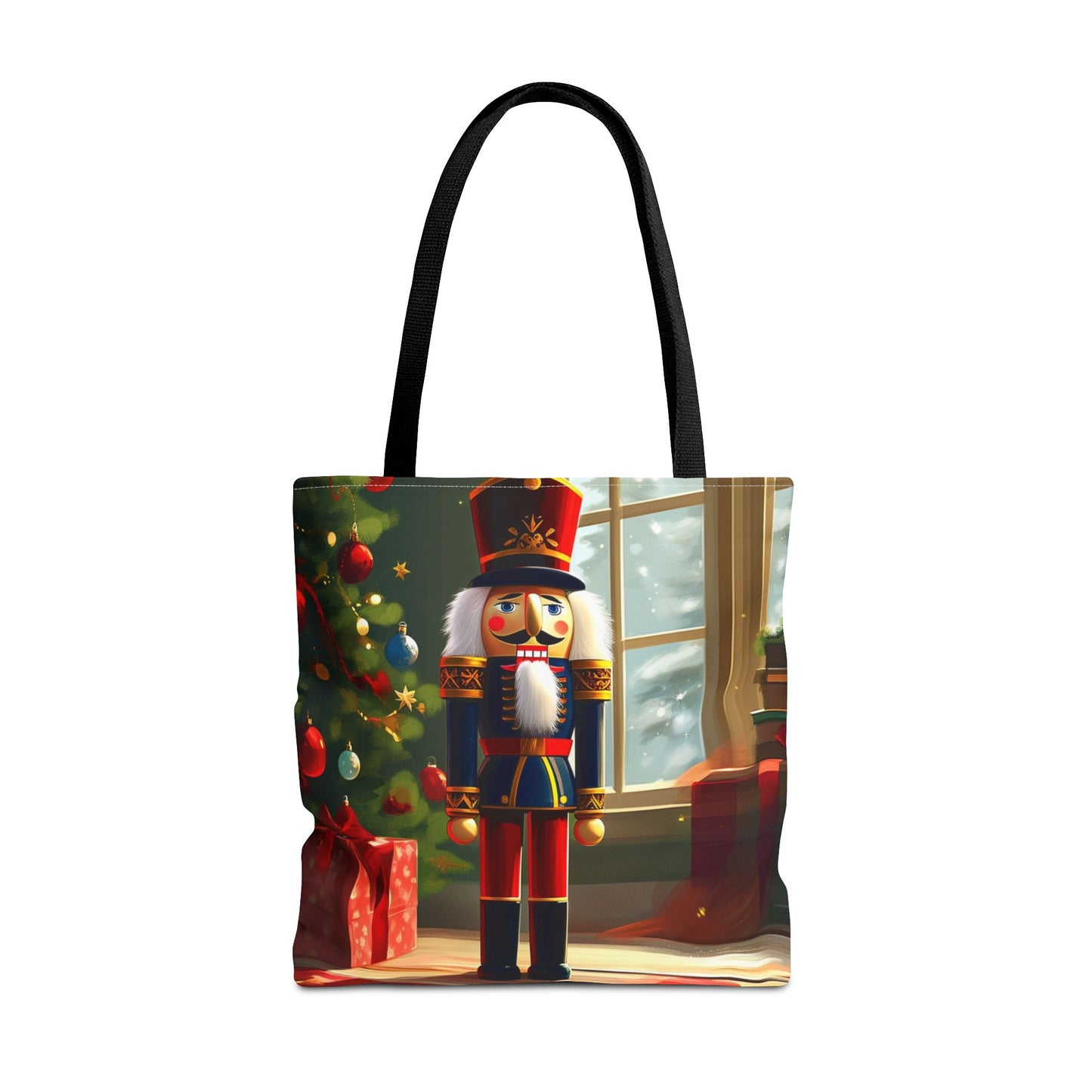 Holiday Nutcracker Tote Bag (AOP)