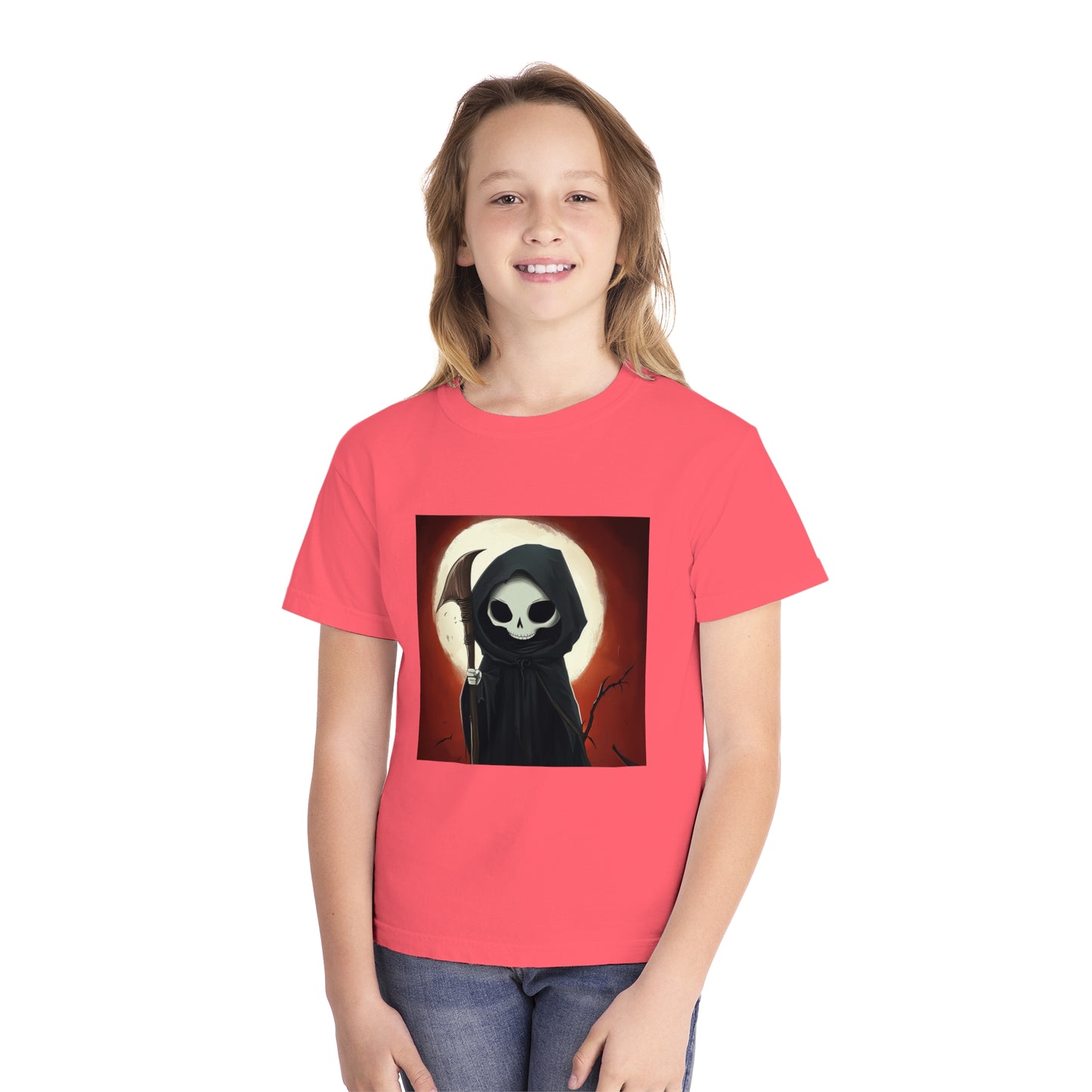 Cute Grim Reaper Youth Midweight Tee