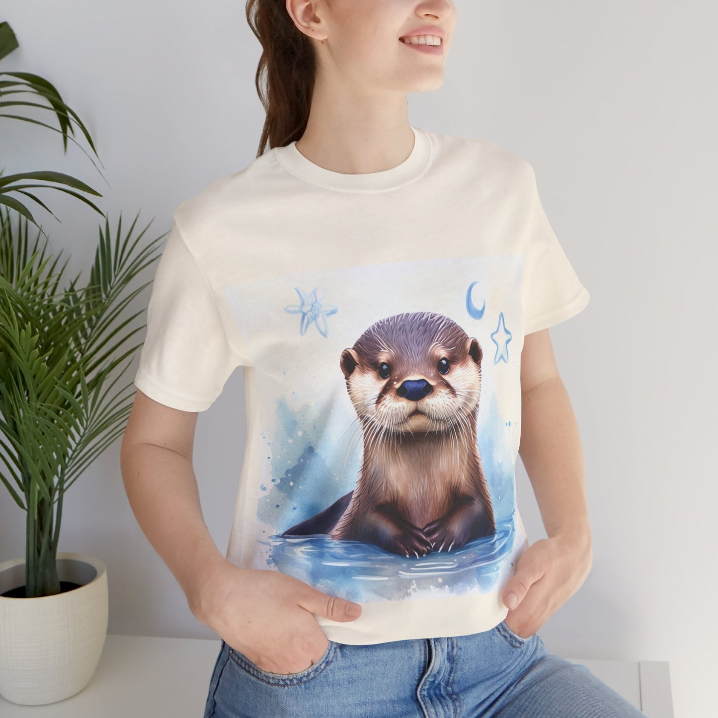 Otter Unisex Jersey Short Sleeve Tee