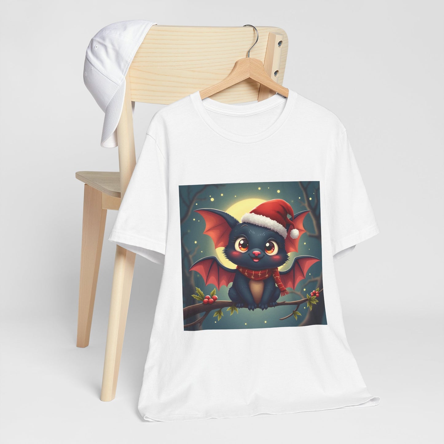 Cute Holidays Bat Unisex Jersey Tee