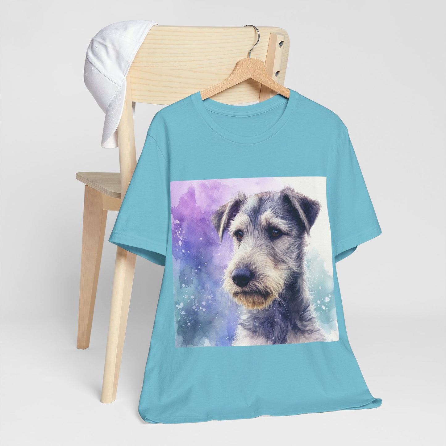 Galaxy Irish Wolfhound Unisex Jersey Short Sleeve Tee