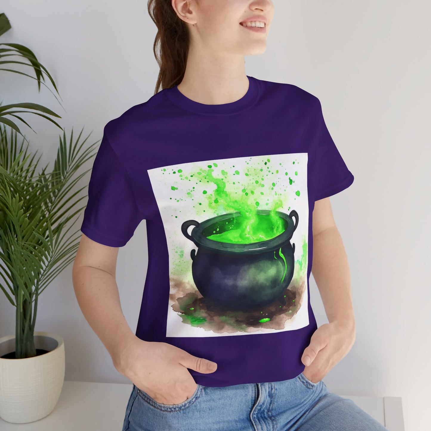 Witch's Cauldron Unisex Jersey Short Sleeve Tee