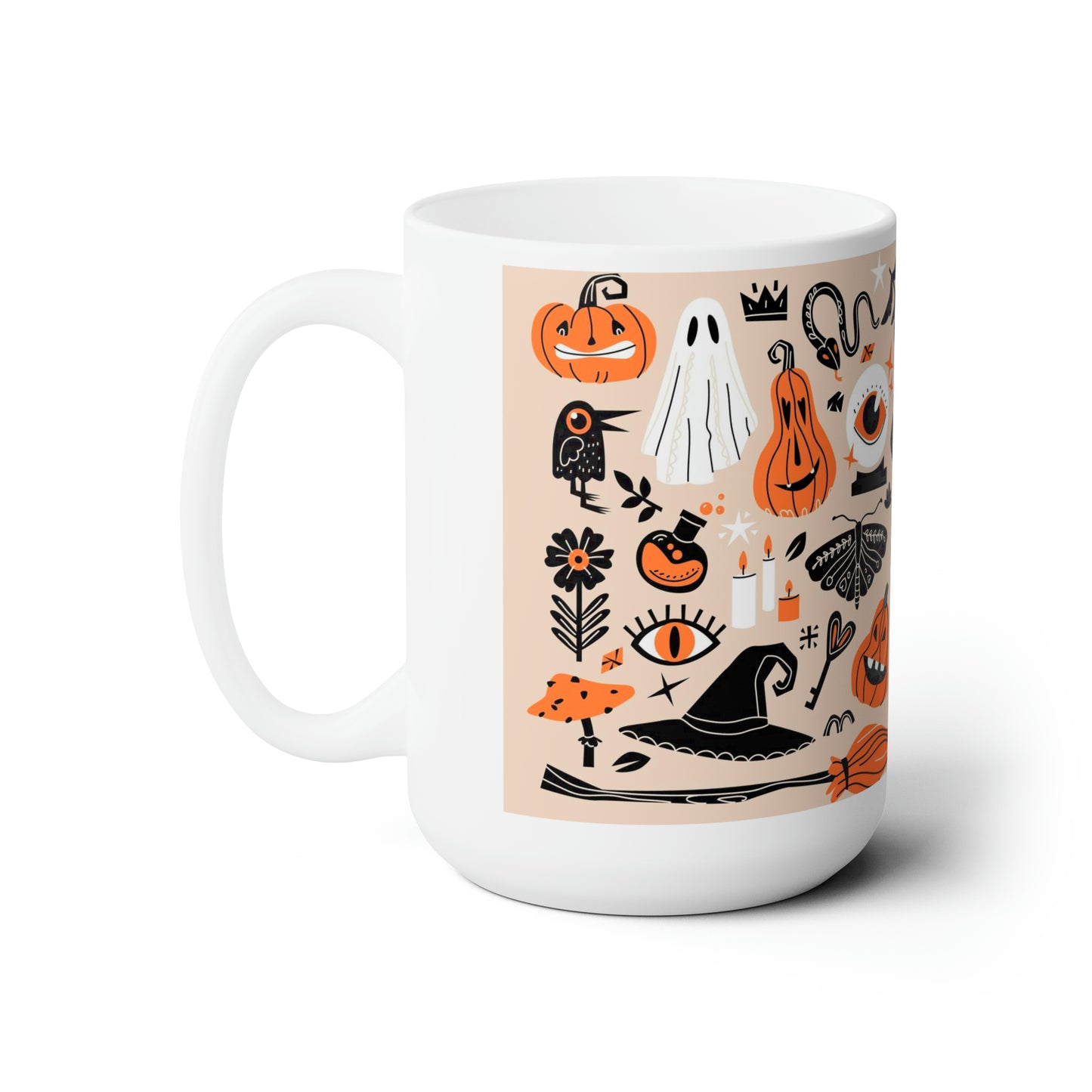 Halloween Ceramic Mug 15oz