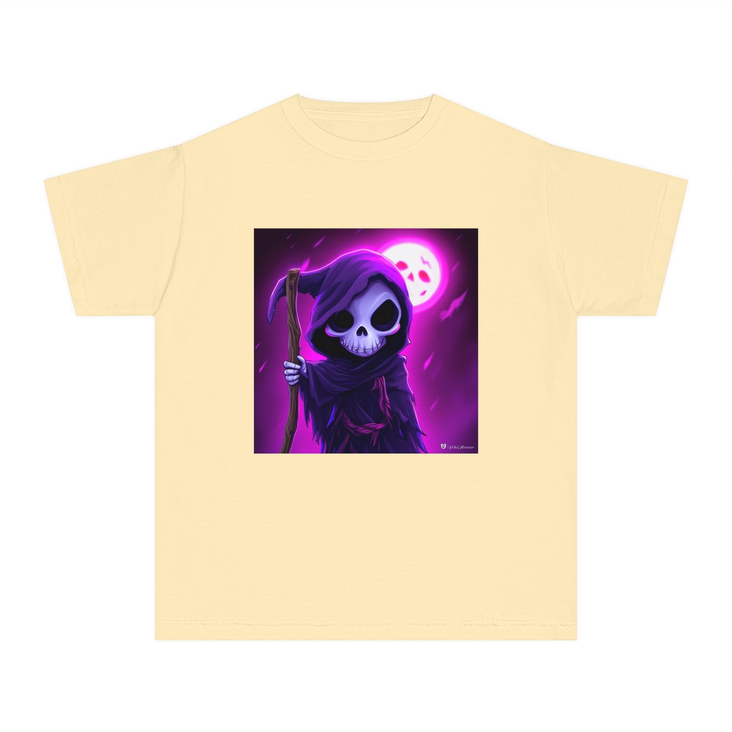 Smiling Moon Grim Reaper Youth Midweight Tee