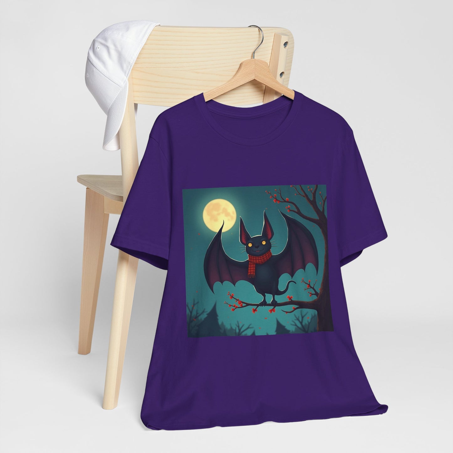 Cute Cold Bat Unisex Jersey Tee