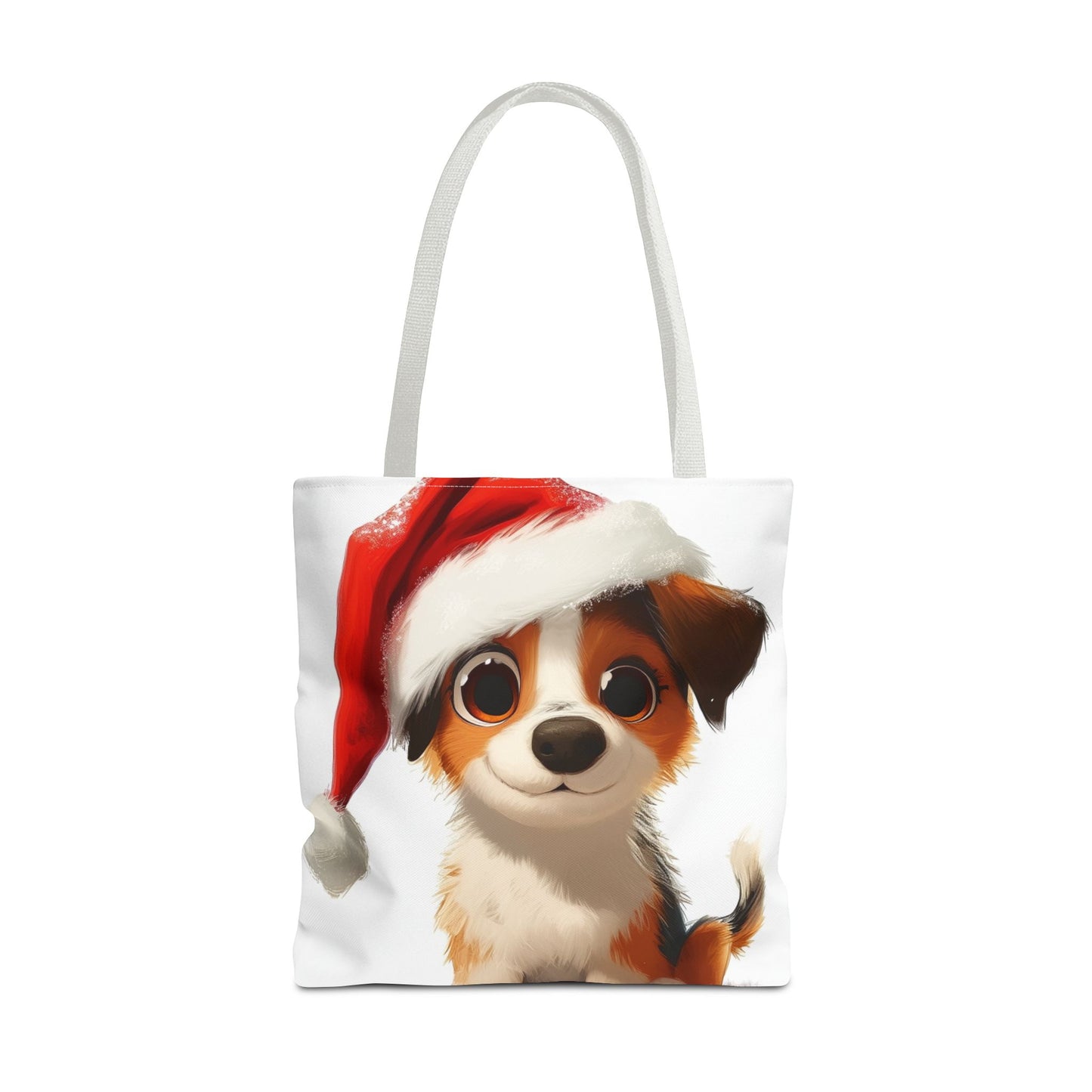 Festive Puppy Tote Bag (AOP)