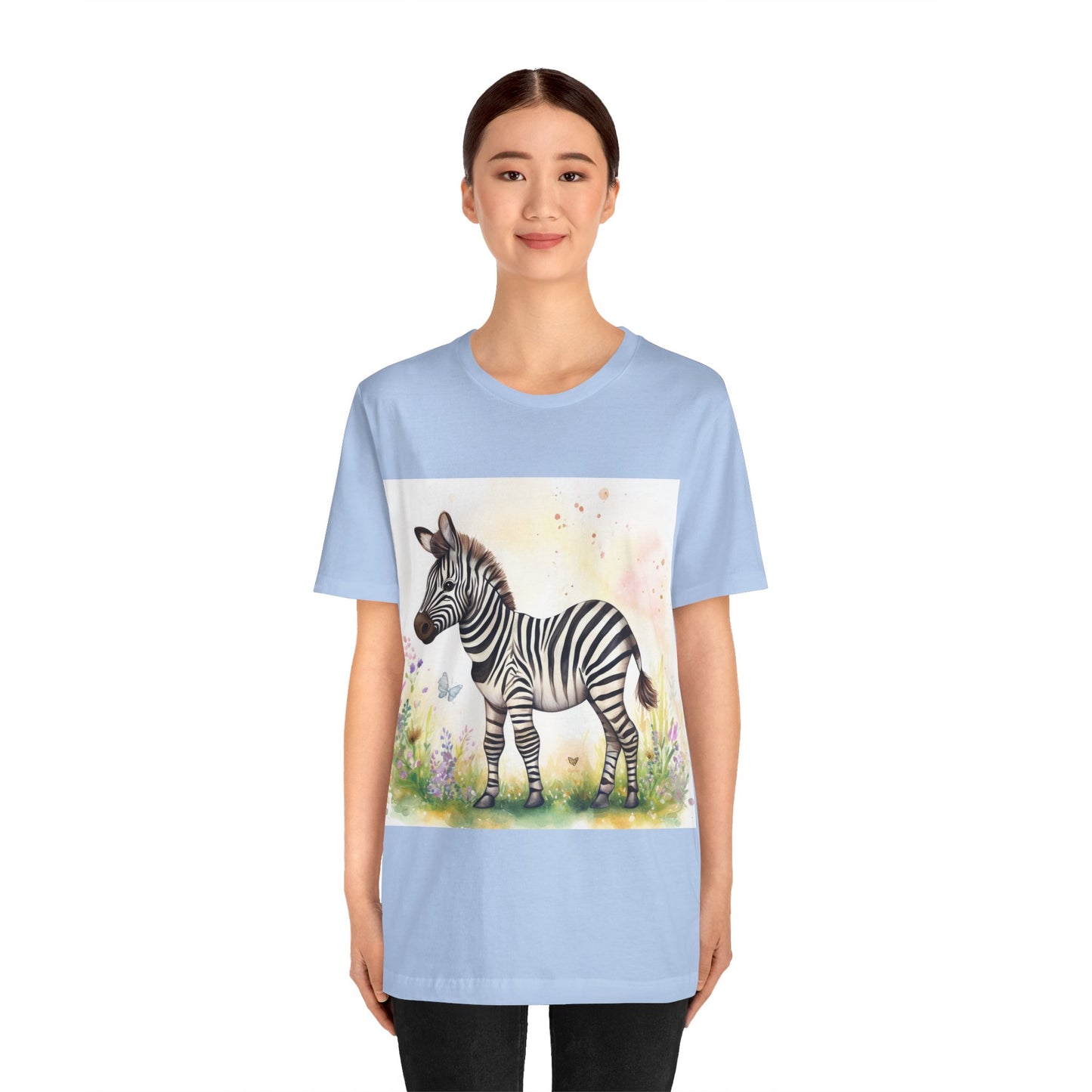 Baby Zebra Unisex Jersey Short Sleeve Tee