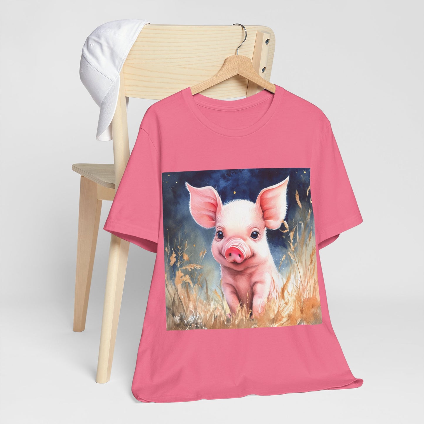 Adorable Piglet Unisex Jersey Short Sleeve Tee